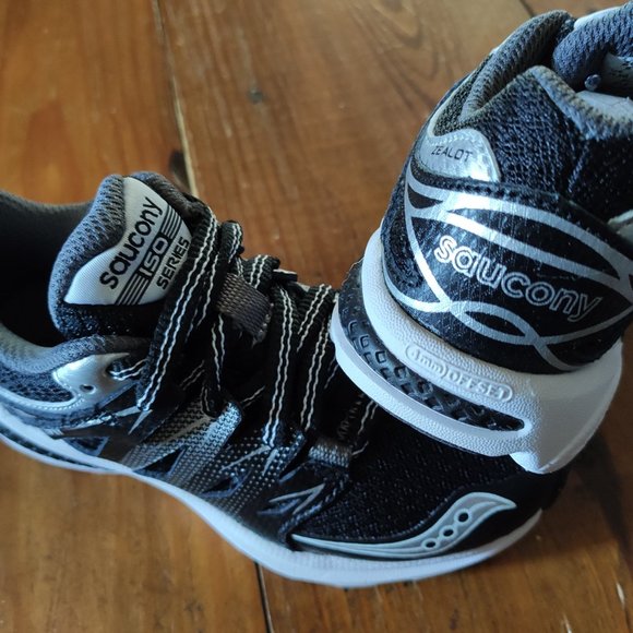 Saucony Zealot 2 Running Shoe (Little Kid) Black - Picture 10 of 10